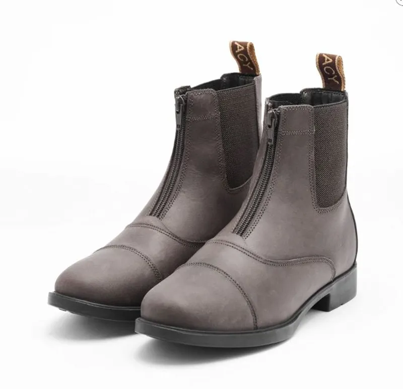 Marlow Zip Paddock Boot-BRN